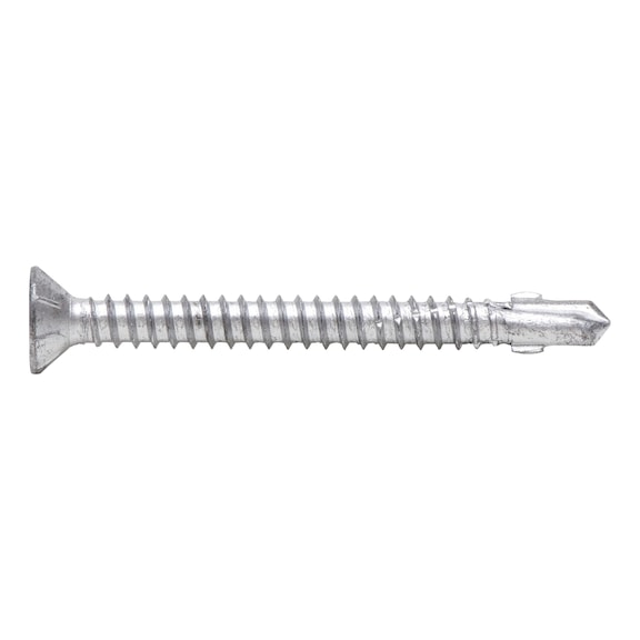 Wing-type drilling screw. countersunk milling head - AW25-(RSI)-4.8X38