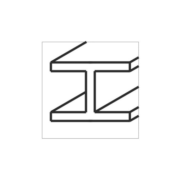 Support clip type SRZ Open design - 8