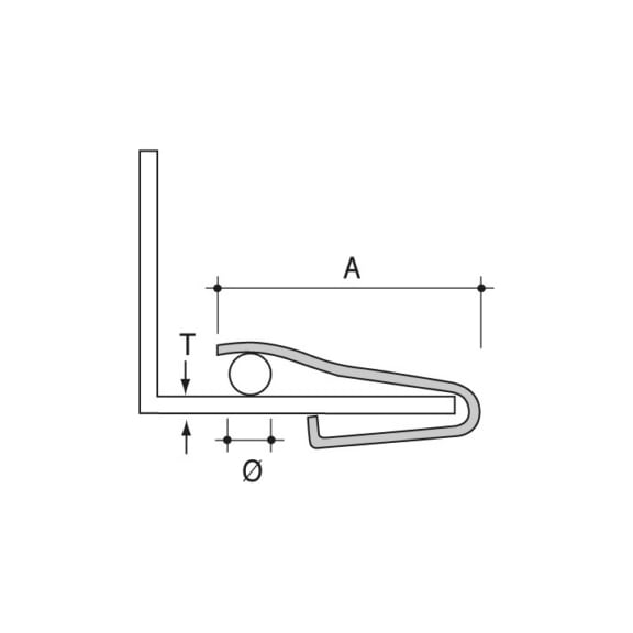 Beam clamp Type SRV2 - 2