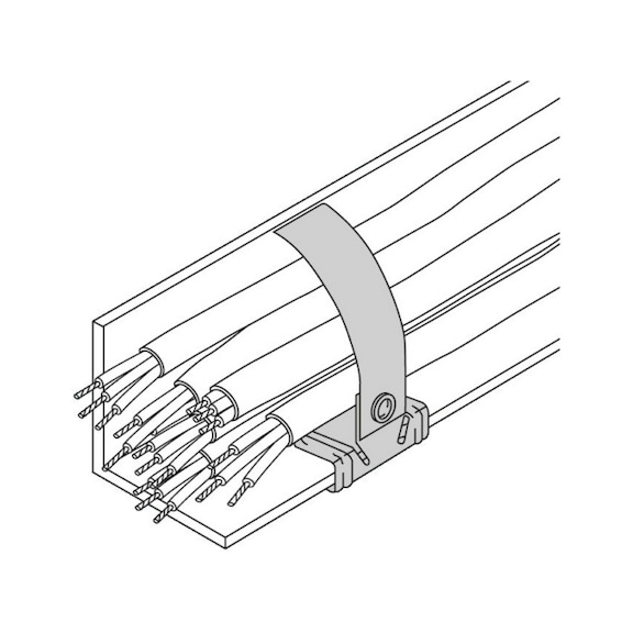 Clips attache-câbles Type SKX - 3
