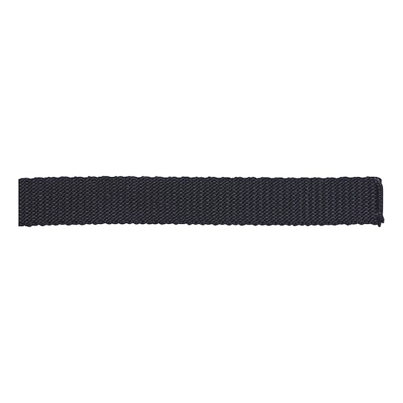 Fabric mounting tape, indoor and outdoor Rust-proof, no sharp edges - MNTTPE-FAB-BLACK-2700N-B15MM