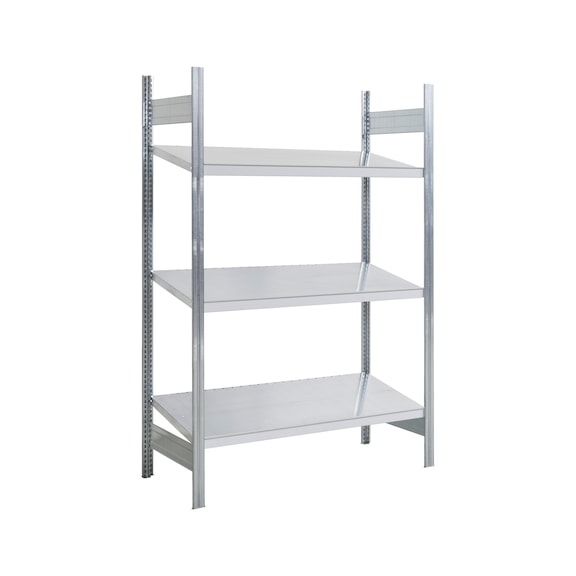 Plug-in slanted shelf rack - 1