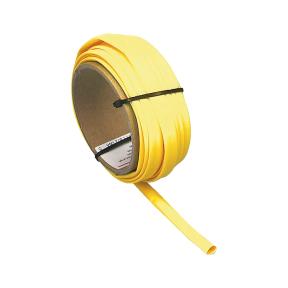 Thin-walled heat-shrink hose Without internal adhesive - HSHRHOSE-YELLOW-(12,7-6,4MM)