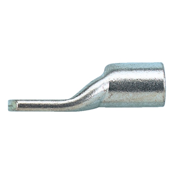Pipe cable lug with inspection hole - 3