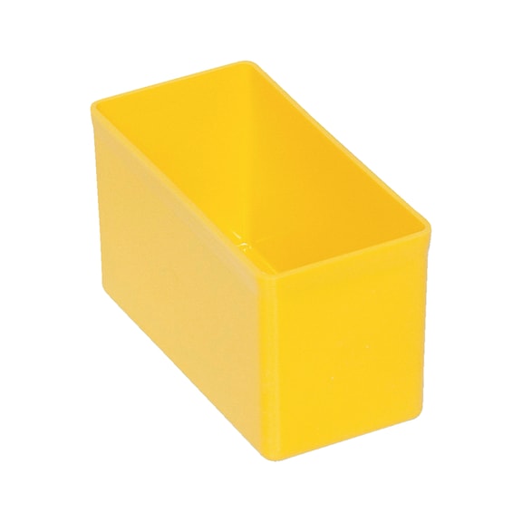 Plastic box For sheet-steel cases - PLABOX-F.SHTSTCASE-YELL-KB02