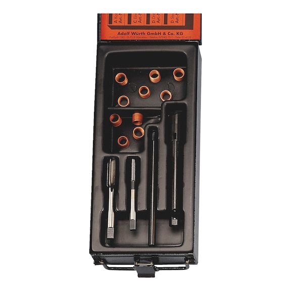 TIME-SERT<SUP>®</SUP> spark plug repair kit M10 x 1 15 pieces - SPRKPLGREP-SET-M10X1