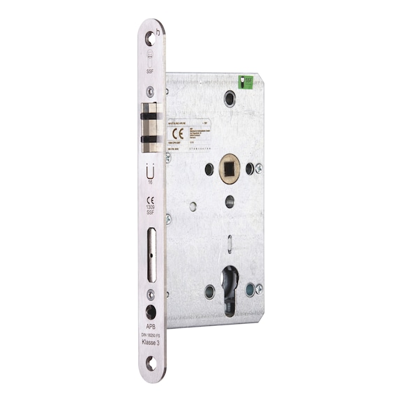 FH 61 panic mortise lock - MORTLOK-FP61-APB-CK-DIN/RE-A2-SOFT-65-24