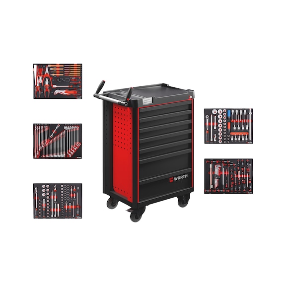 System workshop trolley Pro 8.4, equipped