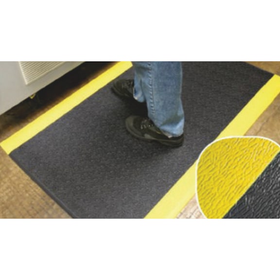 Anti-fatigue mat Orthomat Saftey - ORTHOMAT SAFETY 9MMX600MMX900MM BLK