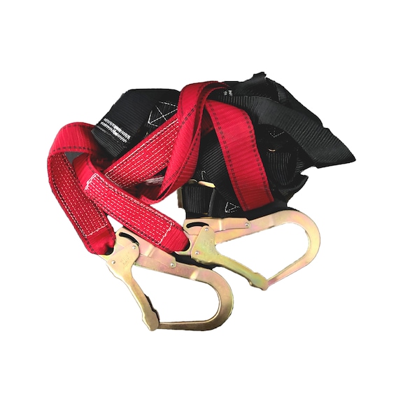 Safety harness Double with scaffold hook - FULL BODY HARN DOUBLE+SCAFFOLD HOOK