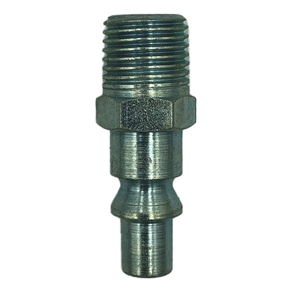 Pneumatic threaded nozzle ARO 2608 male thread - CUPL-QCKACTION-ARO2608-THRNPL-1/4IN