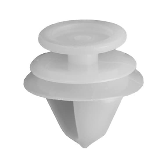 Interior trim clip, type 4 Foot split twice, not combined with cap, head round - INTERIOR LINING CLIP