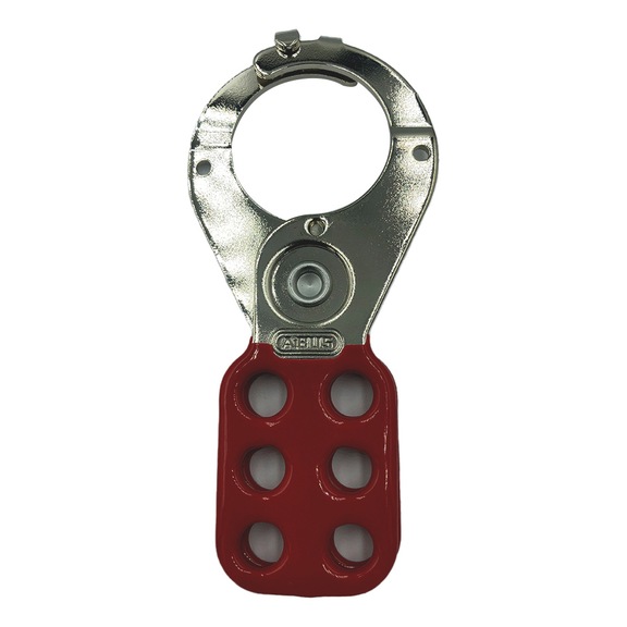 Locking bar  Abus  - SAFETY LOCKOUT HASP RED 60MM