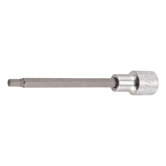 1/2 inch socket wrench insert, metric - SKTWRNCH-1/2IN-HEXSKT-WS8-L140MM