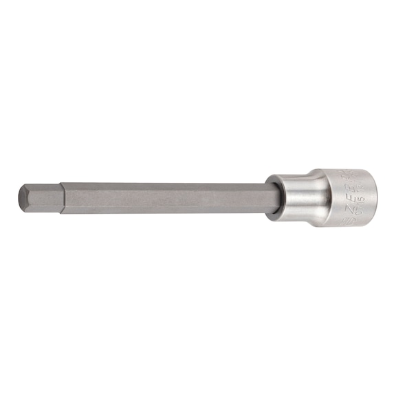 1/2 inch socket wrench insert, metric - SKTWRNCH-1/2IN-HEXSKT-WS9-L140MM