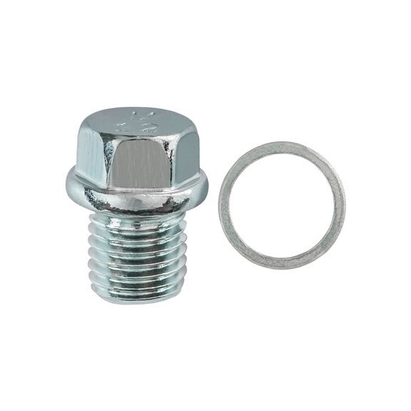 Oil drain plug with seal