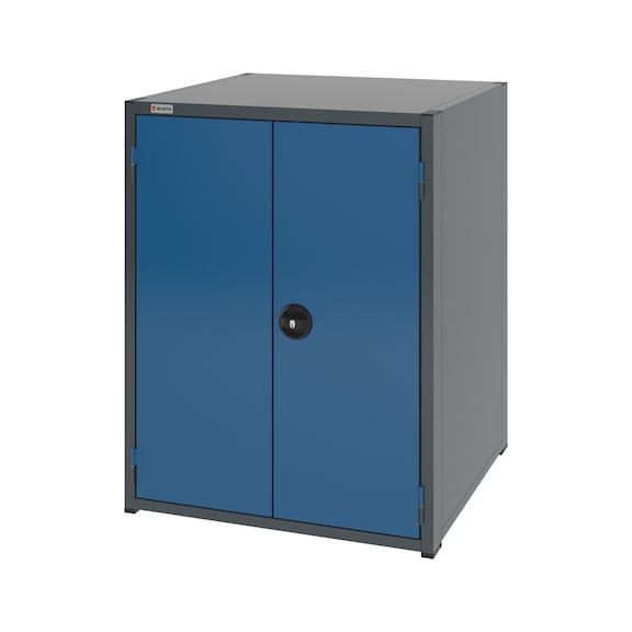 Système d'armoire à portes à rabattement 12.8 : 805x770 mm - WNGDRCAB-12.8-H1035-2SHLF-RAL5010