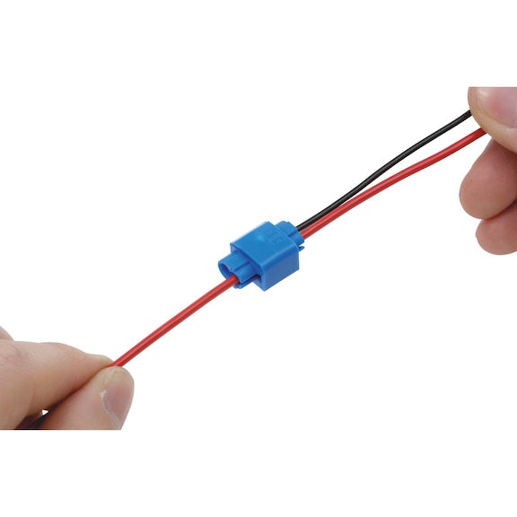Heat-shrink crimp branch connector end connector - 2