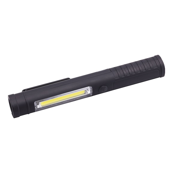 LED Taschenlampe 2in1 mit Magnet und Clip - 1