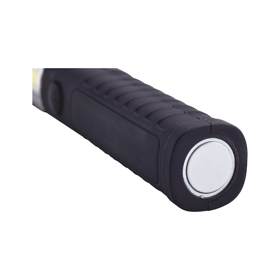 LED Taschenlampe 2in1 mit Magnet und Clip - 3