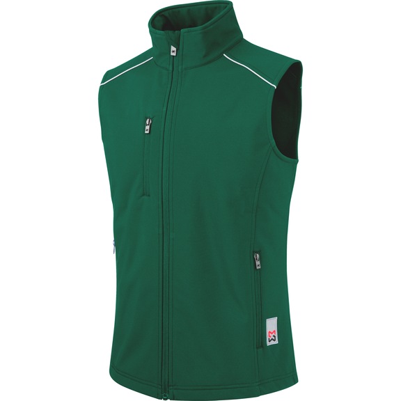 Chaleco softshell City - CHALECO-SOFTSHELL-VERDE-L