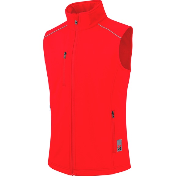 Chaleco softshell City - CHALECO-SOFTSHELL-CITY-ROJO-XXL