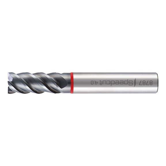 HPC-Schaftfräser Speedcut 4.0-Ultra Hard Steel 50-65 HRC, lang, Vierschneider, ungleiche Drallsteigung - 1
