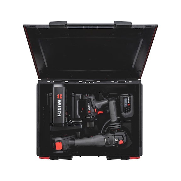 Kit valigia M-CUBE 18 VOLT 2-IN-1 ABS COMPACT/AWS