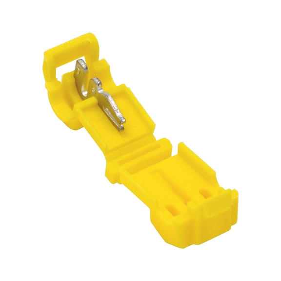 Branch connector detachable For branch connections in any desired position - JUNCCON-REMOVEABLE-YELLOW-4,0SMM