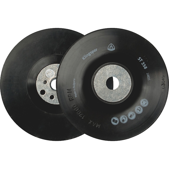 Backing pad vulcanised fibre disc Klingspor ST 358