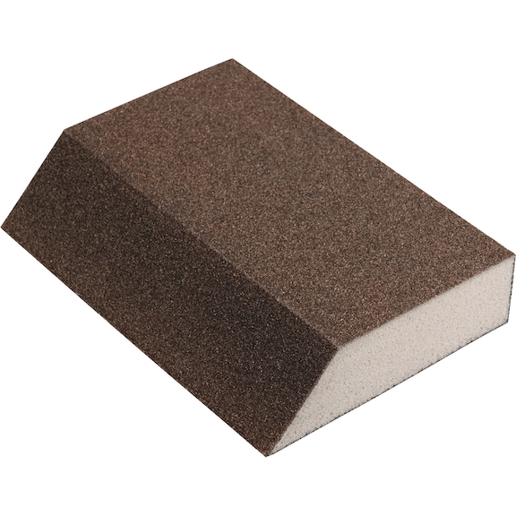 Sanding sponge corundum SK 700 A Klingspor - SANDBLCK-KLINGSPOR-337848-89X125-G100