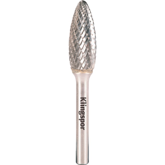 Tungsten carbide bur Klingspor HF 100 H - MLNGCUTT-KLINGSPOR-334168-FLH-HM-L64-D6