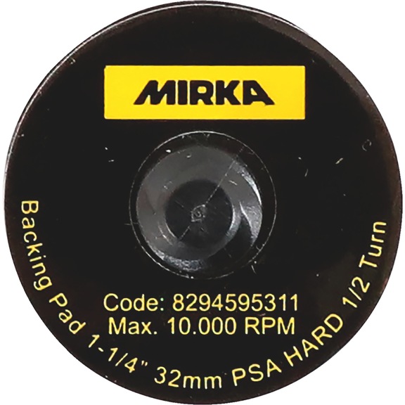 Adhesive backing pad without hole hard Mirka - BACKINPD-MIRKA-8294595311-32MM-HART