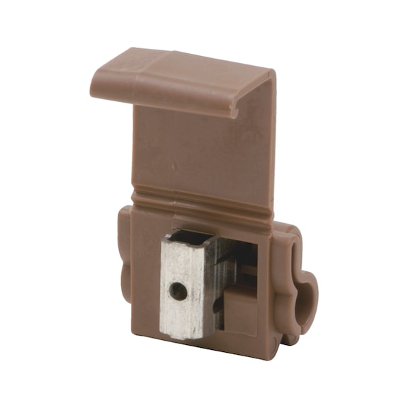 Branch connector non-detachable For branch connections in any desired position - JUNCCON-BROWN-(1,5/4,0SMM)
