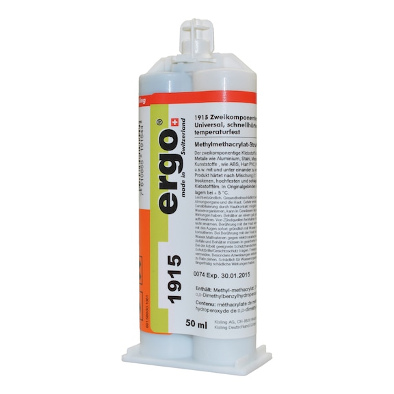 Structural adhesive - KLEBST-STRUK-UNI-ERGO-1915-50ML-DE+FR