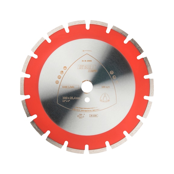 Diamond cutting disc DT 602 B Supra Klingspor