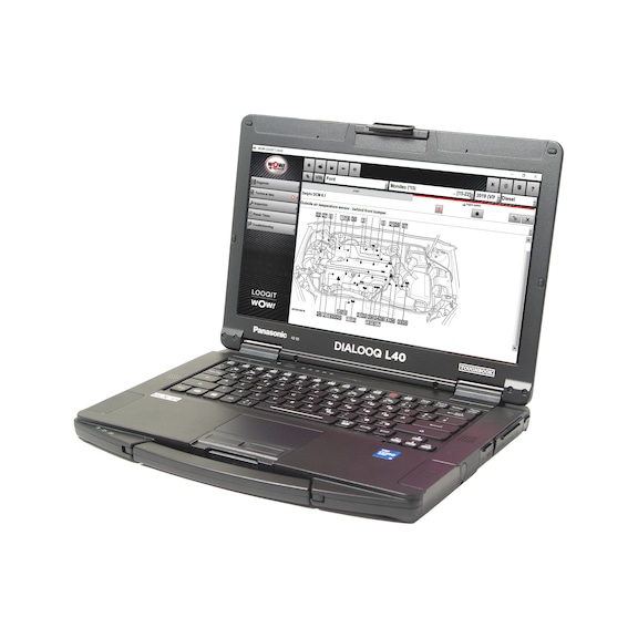 Laptop L40 Generation 45 - DIAGCOMPU-KFZ-L40-GEN45-GRNDGER-DE