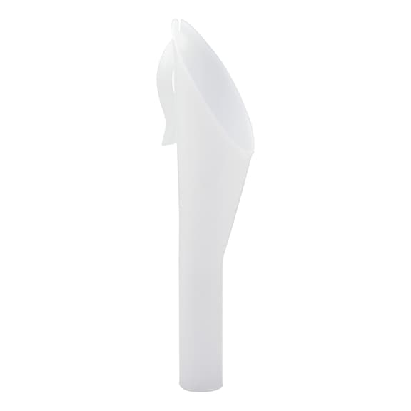 Funnel for fuel tank - FUNL-F.FUELTNK-ADDPROD-WHITE-160X23MM