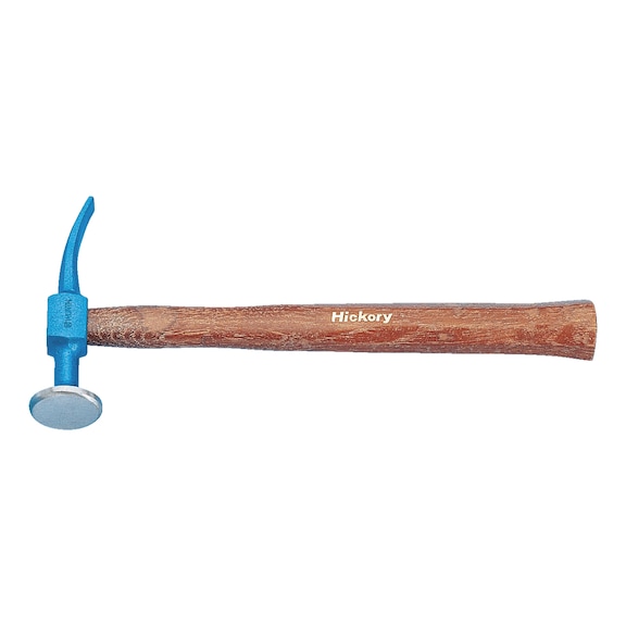 Special peen planishing hammer With large, extra-thin face