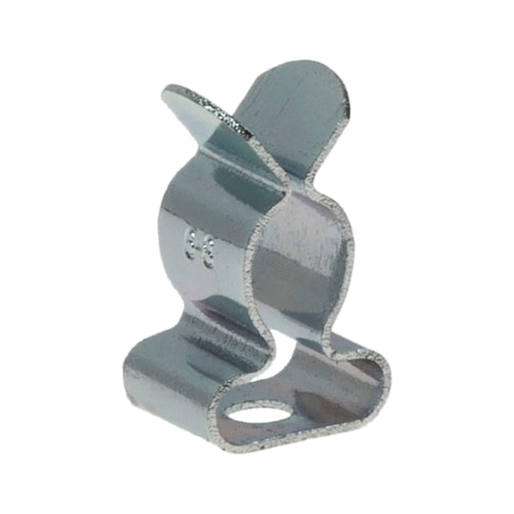 Shield clamp without mounting foot