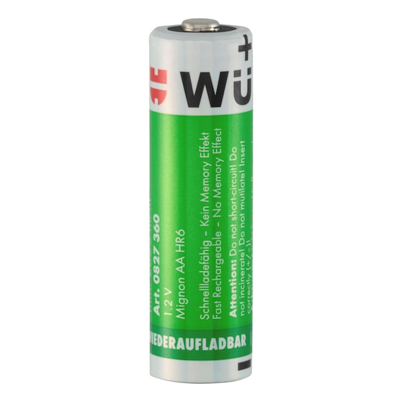 Pre-charged NiMH high-capacity rechargeable battery Pre-charged