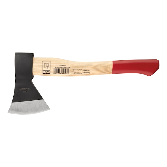 Hand axe With wooden handle - HNDAXE-WOODEN-HANDLE-800G