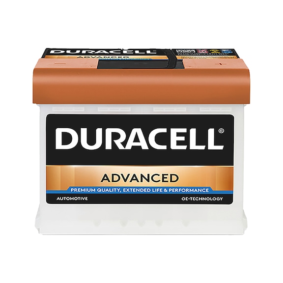 Starterbatterie DURACELL<SUP>®</SUP> ADVANCED - STARTBATT-(DURACELL-ADVANCED)-DA63H