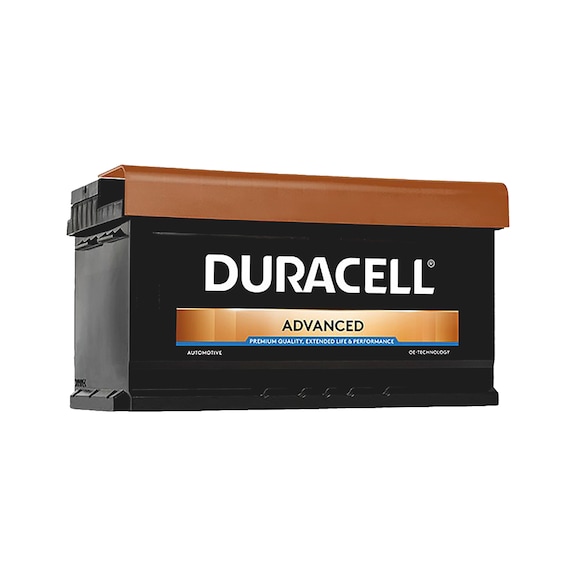Starterbatterie DURACELL<SUP>®</SUP> ADVANCED - STARTBATT-(DURACELL-ADVANCED)-DA80