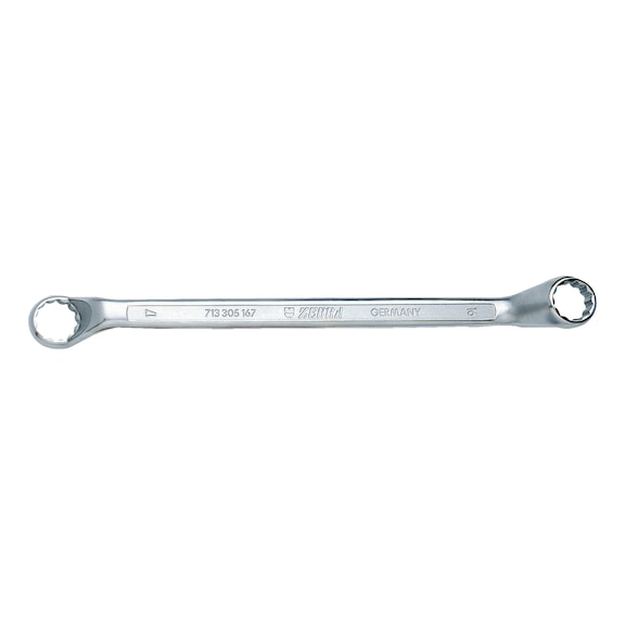 Metric double box-end wrench with POWERDRIV<SUP>®</SUP> - DBBOXENDWRNCH-METR-OFFSET-12X13
