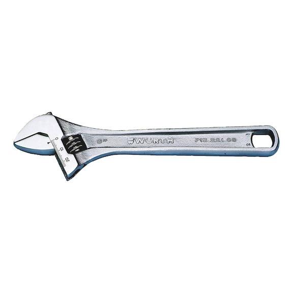 Adjustable open-end wrench