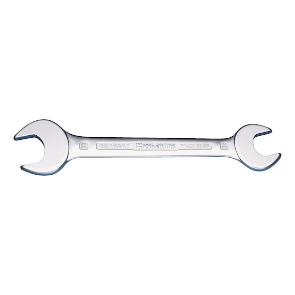 Double open-end wrench, metric - 1