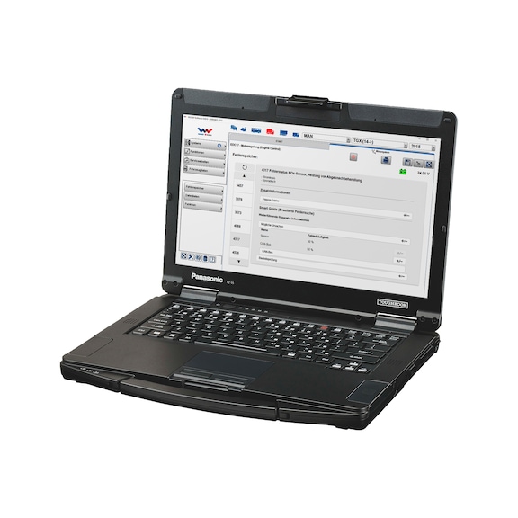 Werkplaats-laptop Panasonic FZ-55 Voor de W.EASY-diagnostiek - 1