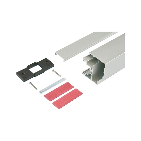 ABILIT stop block set For wooden or glass interior sliding doors as an optimal side closure for pre-wall mounting - 1