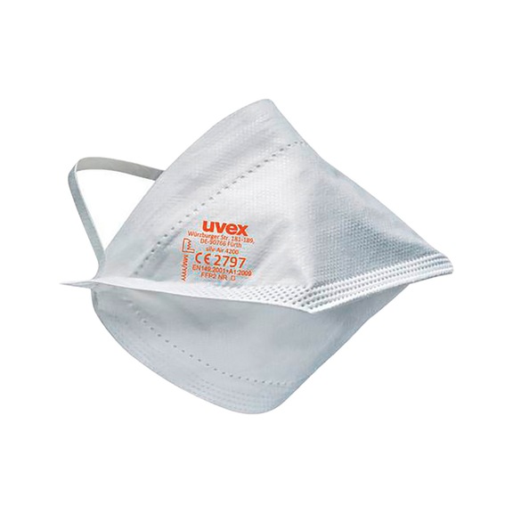 Disposable breathing mask Folding mask FFP2 uvex silv-Air lite 4200